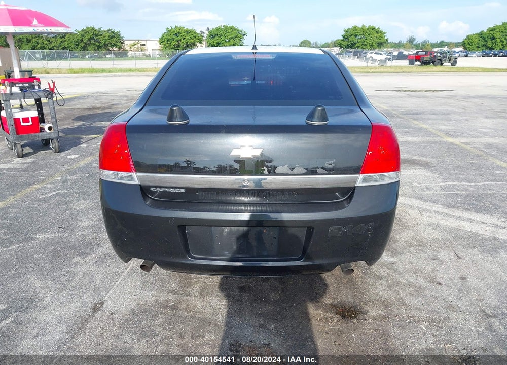 2012 CHEVROLET CAPRICE POLICE VIN: 6G1MK5U39CL620051