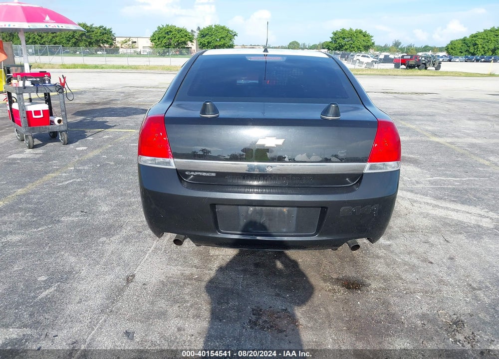 2012 CHEVROLET CAPRICE POLICE VIN: 6G1MK5U39CL620051