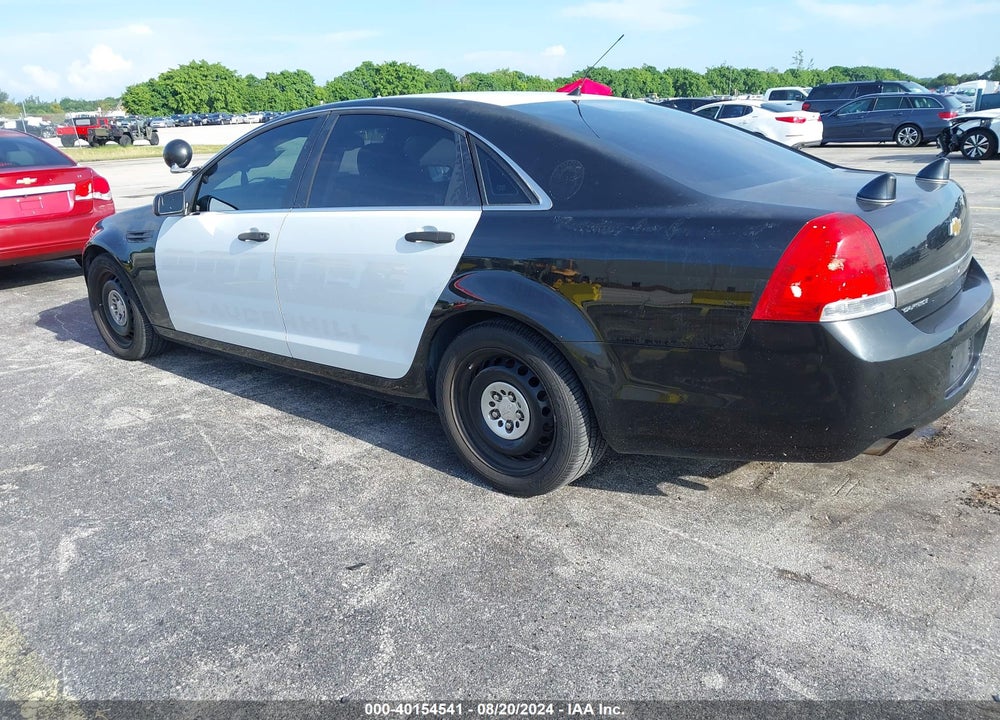2012 CHEVROLET CAPRICE POLICE VIN: 6G1MK5U39CL620051