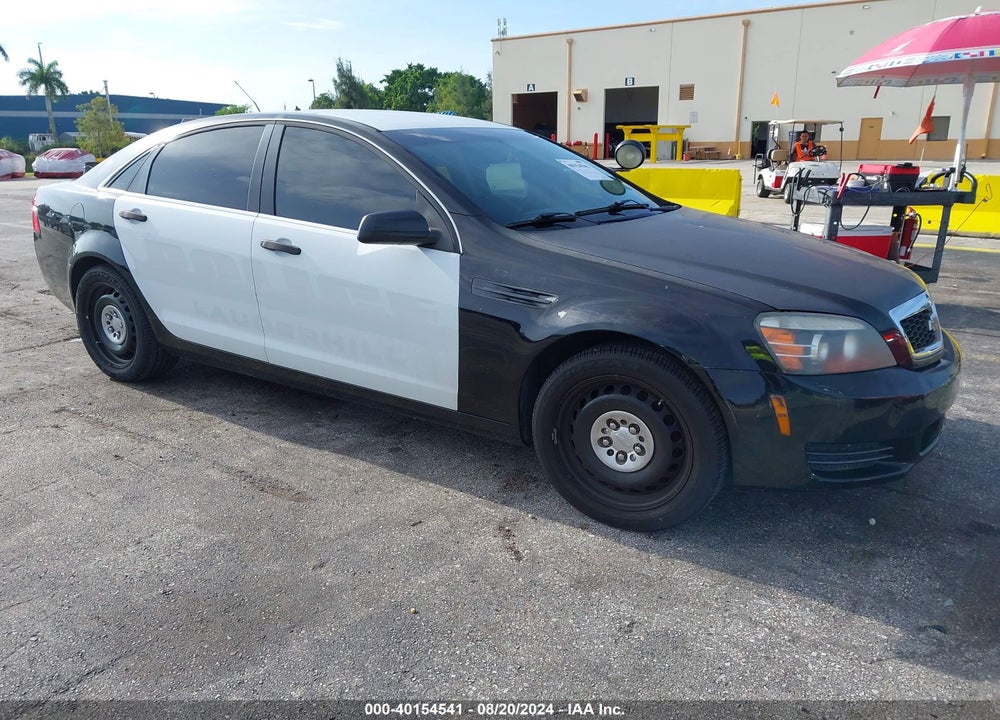 2012 CHEVROLET CAPRICE POLICE VIN: 6G1MK5U39CL620051