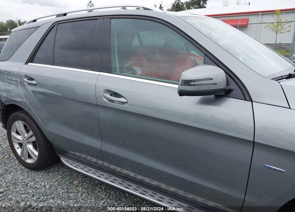 2012 MERCEDES-BENZ ML 350 4MATIC VIN: 4JGDA5HB6CA002511
