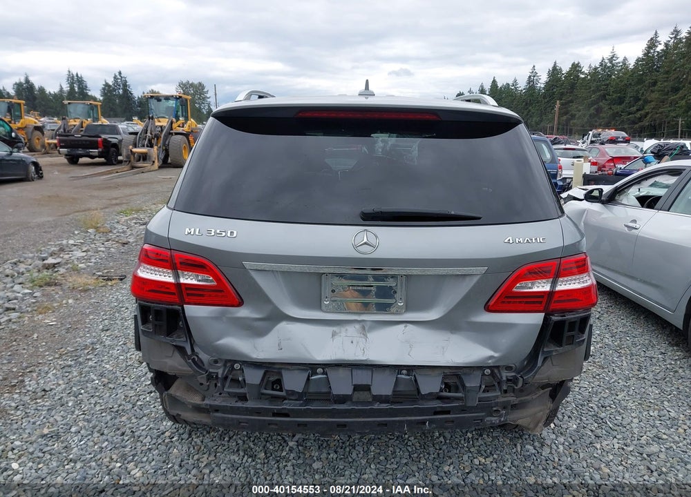 2012 MERCEDES-BENZ ML 350 4MATIC VIN: 4JGDA5HB6CA002511