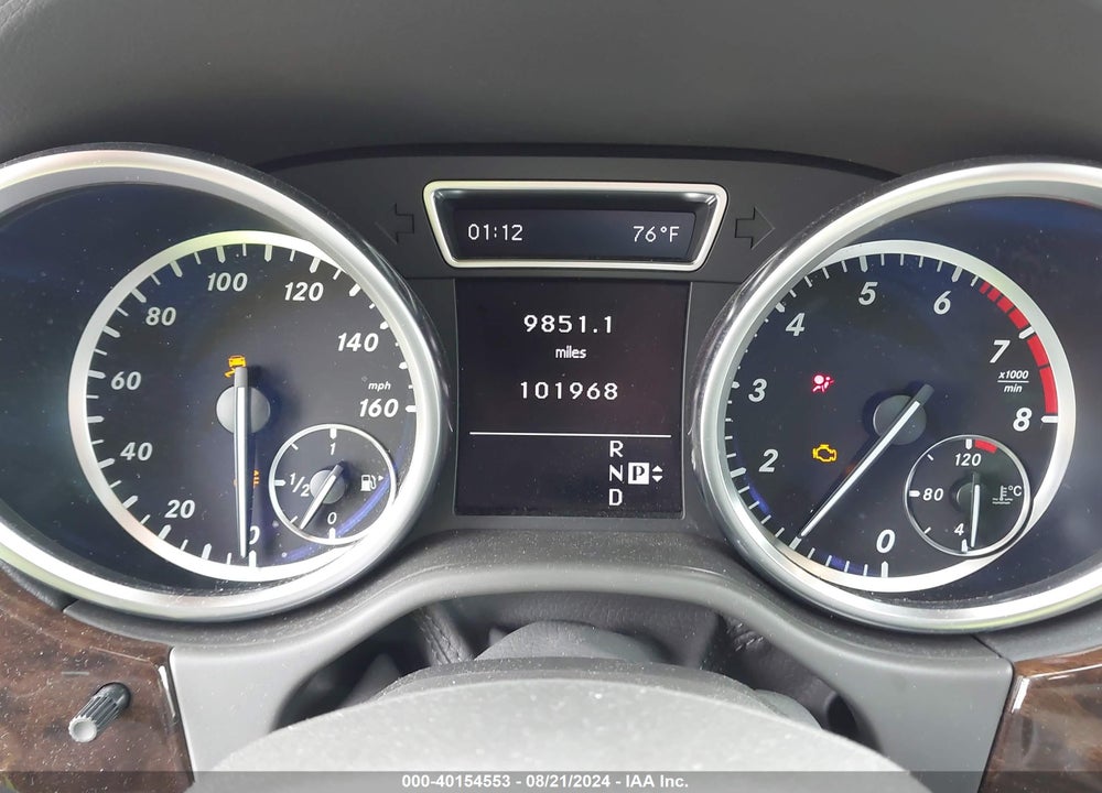 2012 MERCEDES-BENZ ML 350 4MATIC VIN: 4JGDA5HB6CA002511