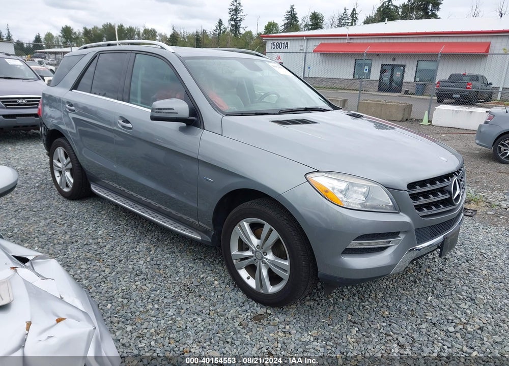 2012 MERCEDES-BENZ ML 350 4MATIC VIN: 4JGDA5HB6CA002511