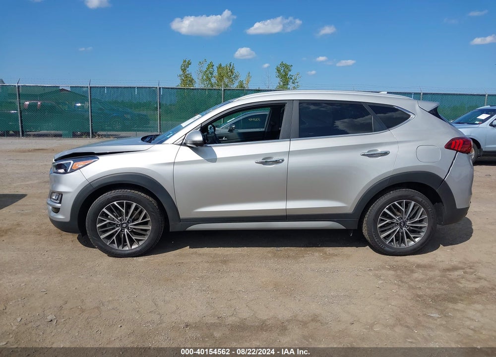 2021 HYUNDAI TUCSON LIMITED VIN: KM8J3CALXMU377774