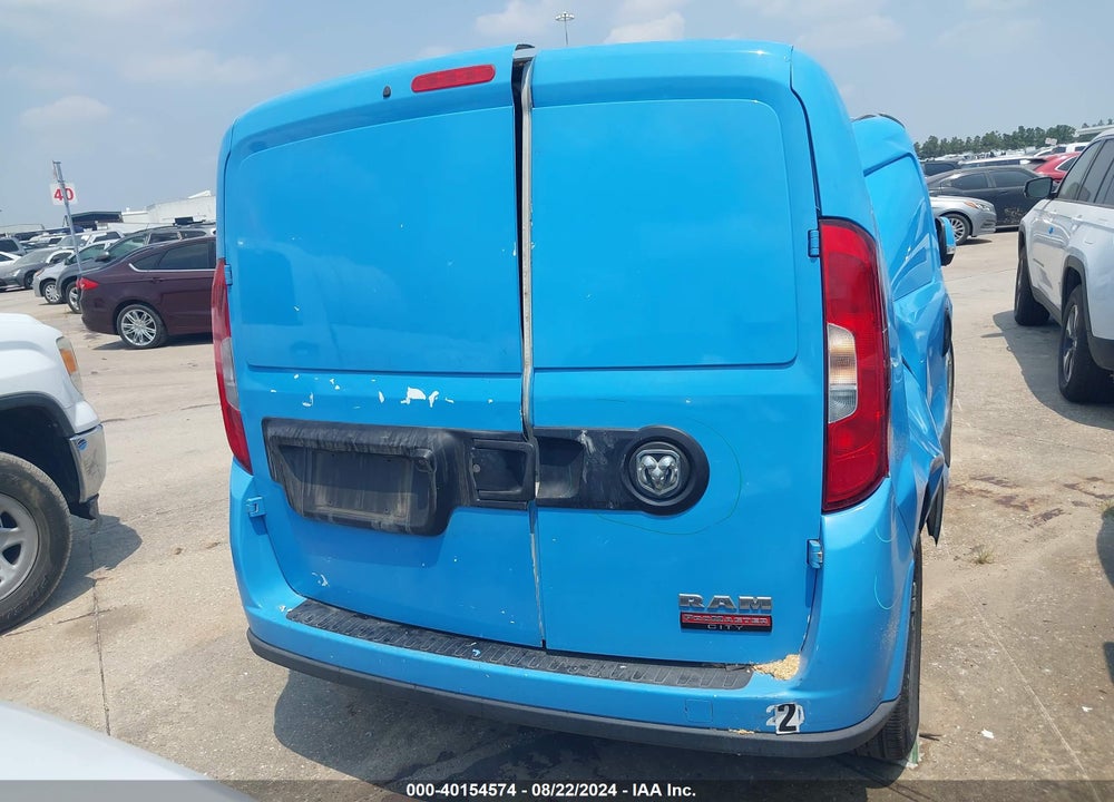 2018 RAM PROMASTER CITY TRADESMAN SLT VIN: ZFBERFBB3J6L30519