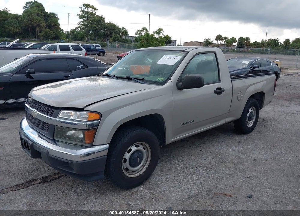 2005 CHEVROLET COLORADO VIN: 1GCCS148058198682