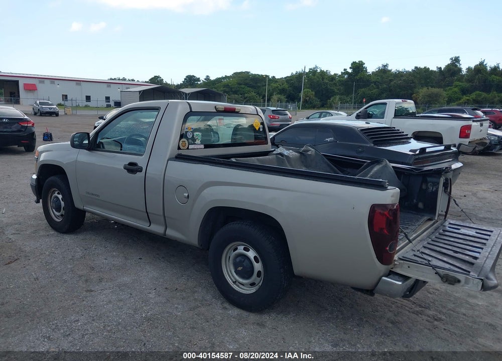 2005 CHEVROLET COLORADO VIN: 1GCCS148058198682