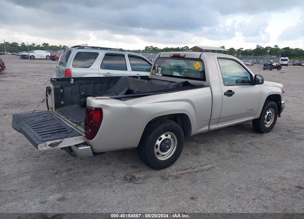 2005 CHEVROLET COLORADO VIN: 1GCCS148058198682