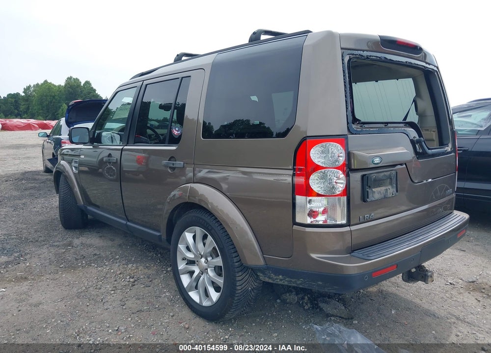 2011 LAND ROVER LR4 VIN: SALAK2D43BA554775