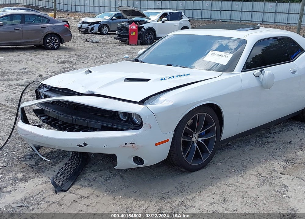 2018 DODGE CHALLENGER R/T SCAT PACK VIN: 2C3CDZFJ4JH112002