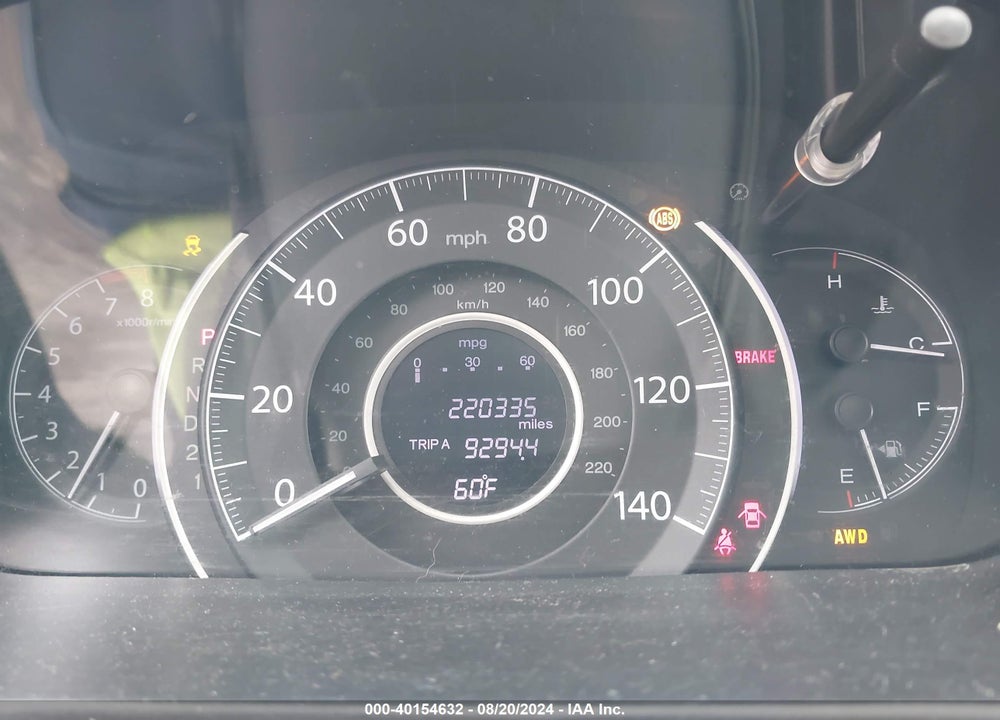 2013 HONDA CR-V EX VIN: 5J6RM4H51DL053257