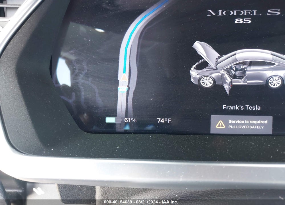 2013 TESLA MODEL S VIN: 5YJSA1CN0DFP28170