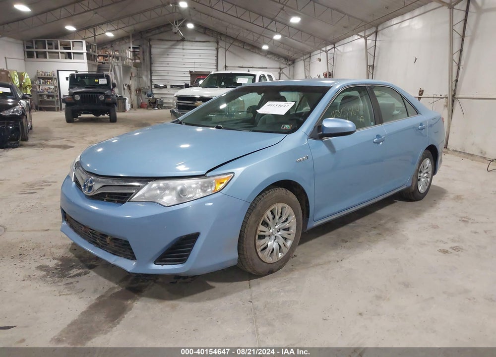 2013 TOYOTA CAMRY HYBRID VIN: 4T1BD1FK1DU082150