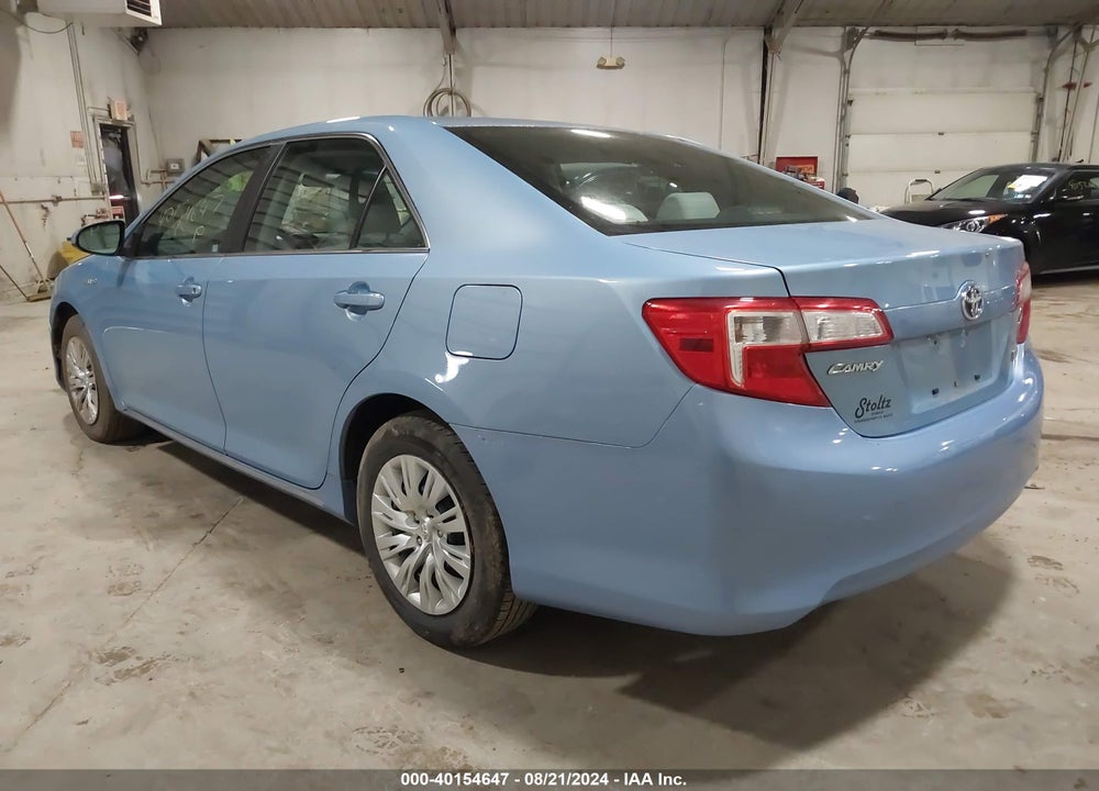 2013 TOYOTA CAMRY HYBRID VIN: 4T1BD1FK1DU082150