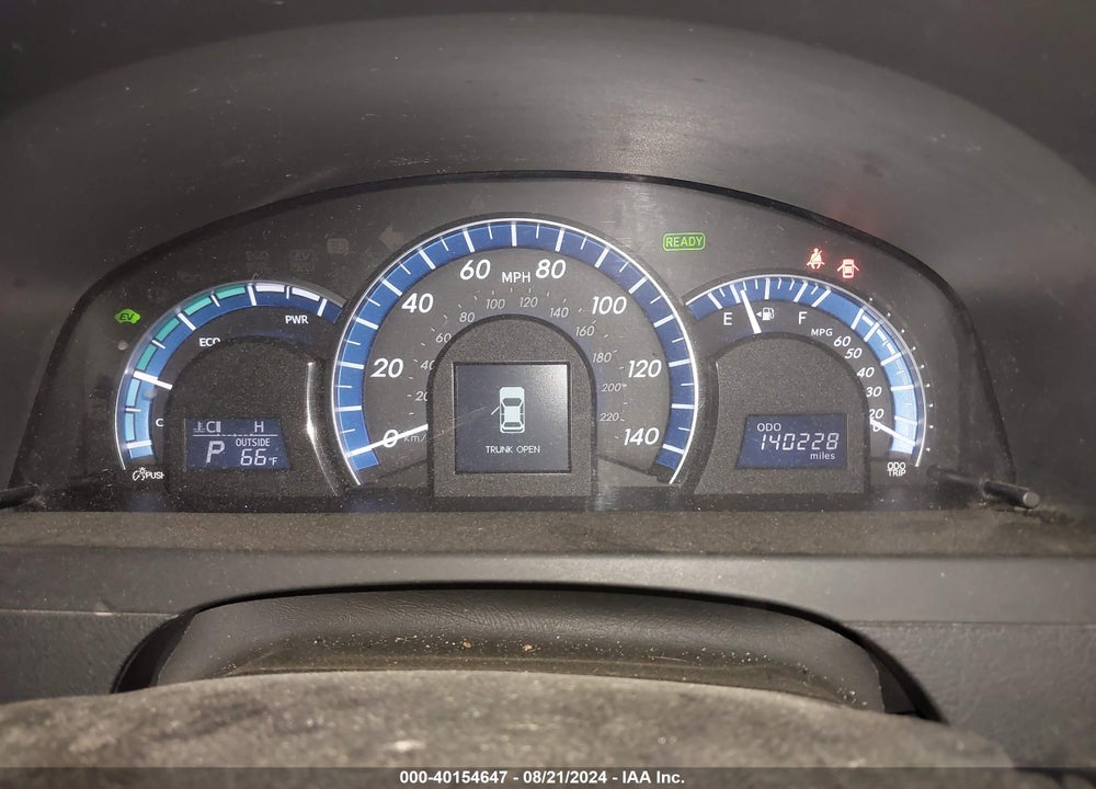 2013 TOYOTA CAMRY HYBRID VIN: 4T1BD1FK1DU082150