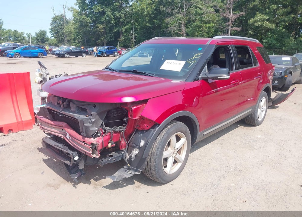 2016 FORD EXPLORER XLT VIN: 1FM5K8D84GGA32963