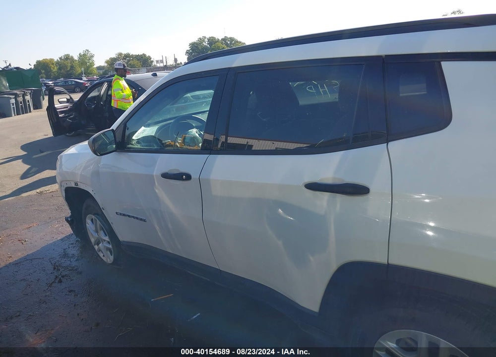 2018 JEEP COMPASS SPORT 4X4 VIN: 3C4NJDAB4JT484494