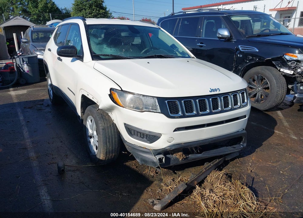 2018 JEEP COMPASS SPORT 4X4 VIN: 3C4NJDAB4JT484494
