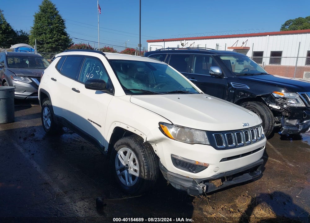 2018 JEEP COMPASS SPORT 4X4 VIN: 3C4NJDAB4JT484494