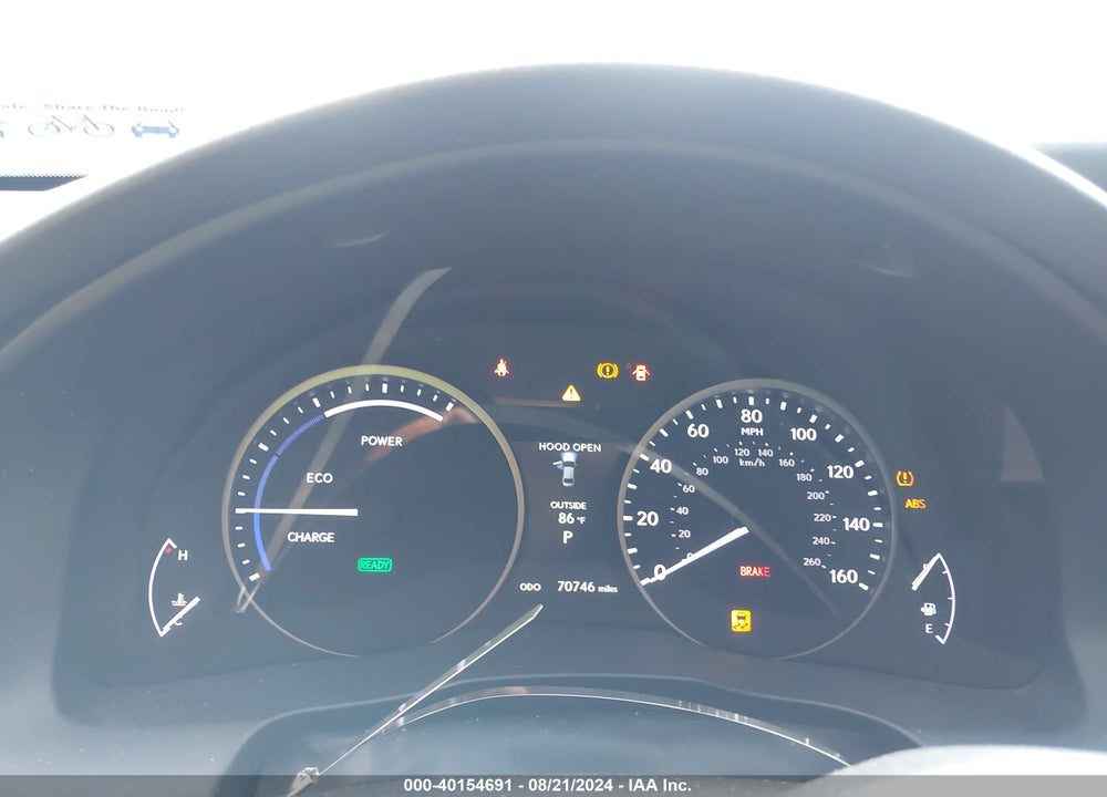 2014 LEXUS ES 300H VIN: JTHBW1GG9E2070204