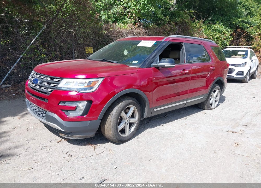 2016 FORD EXPLORER XLT VIN: 1FM5K8D88GGA98979