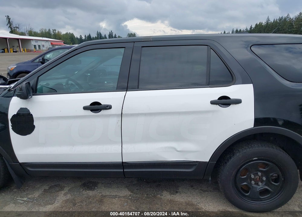 2015 UTILITY FORD POLICE INTERCEPTOR VIN: 1FM5K8AR6FGA09969