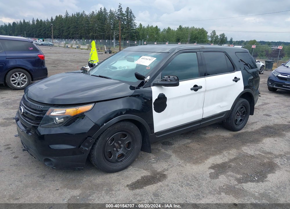 2015 UTILITY FORD POLICE INTERCEPTOR VIN: 1FM5K8AR6FGA09969