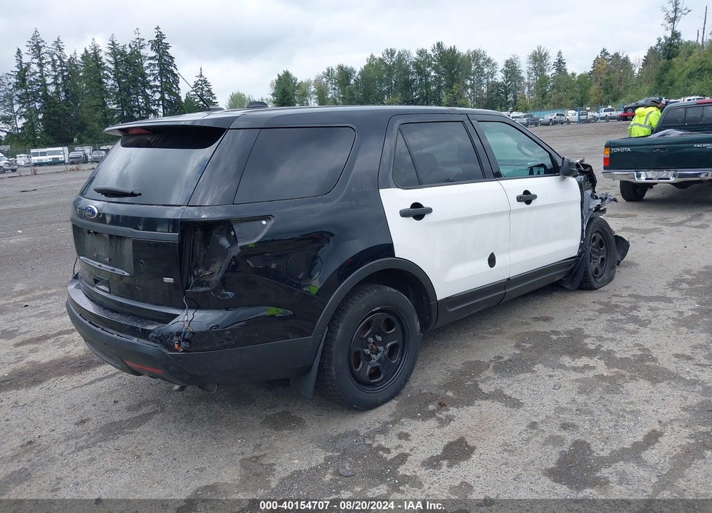 2015 UTILITY FORD POLICE INTERCEPTOR VIN: 1FM5K8AR6FGA09969