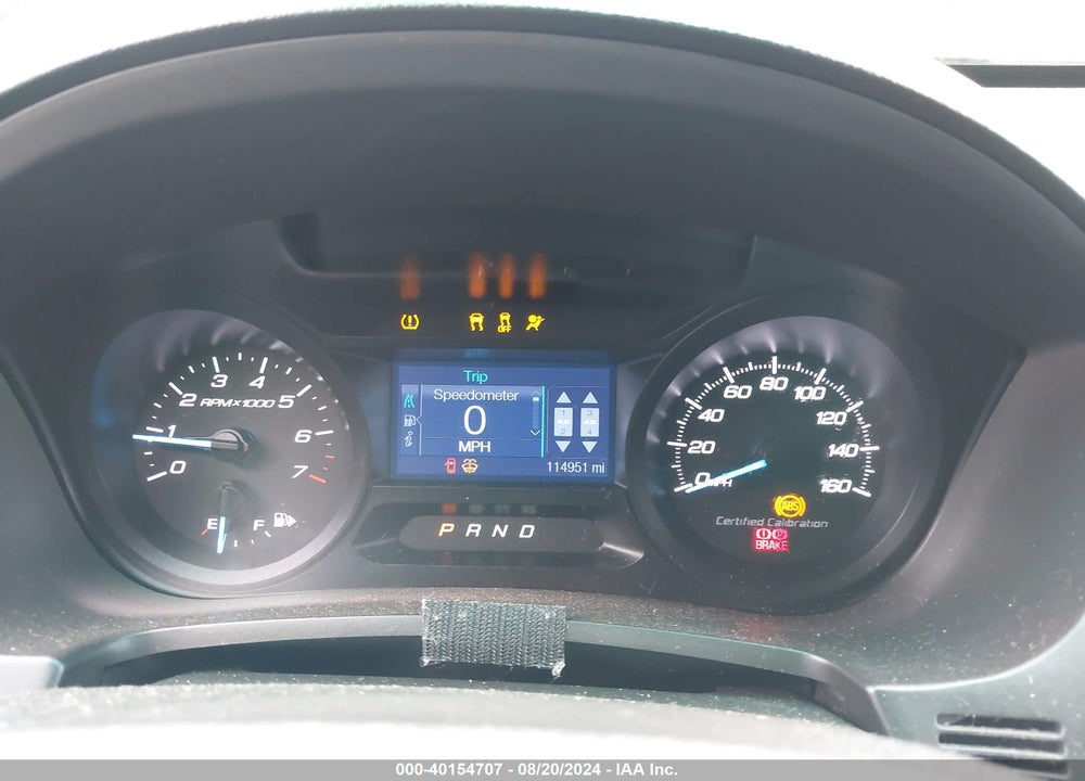 2015 UTILITY FORD POLICE INTERCEPTOR VIN: 1FM5K8AR6FGA09969