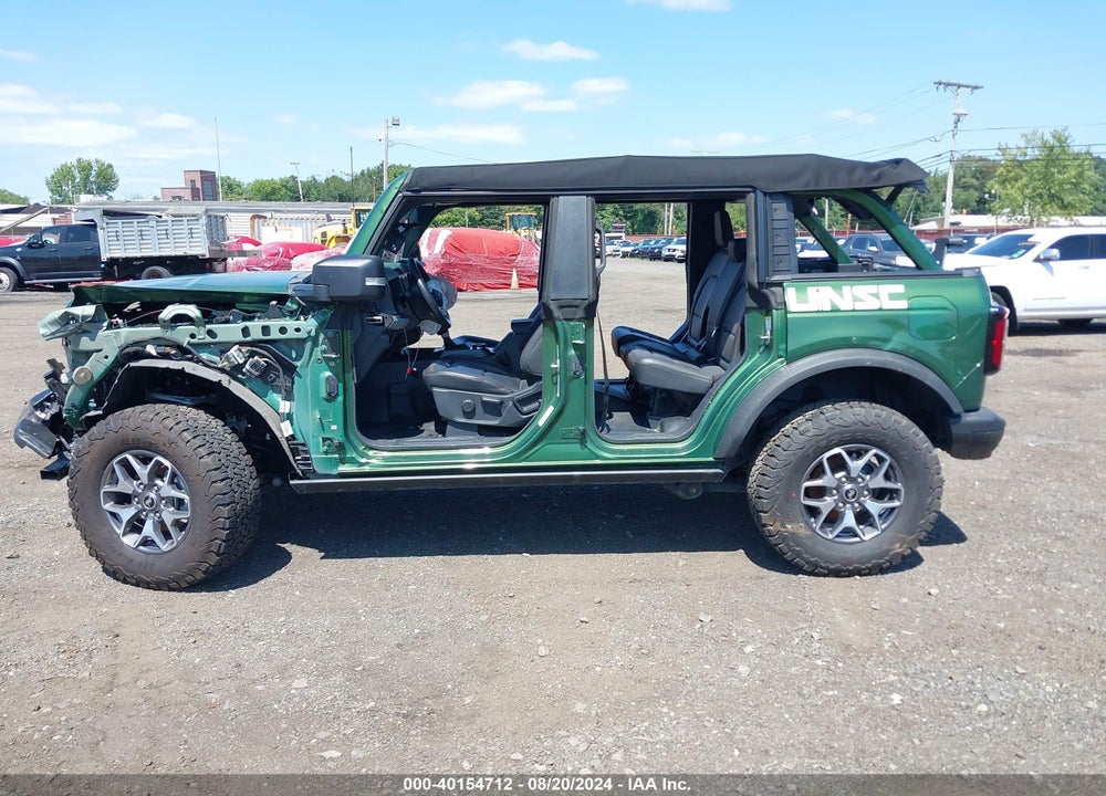 2022 FORD BRONCO VIN: 1FMEE5DP1NLB85849
