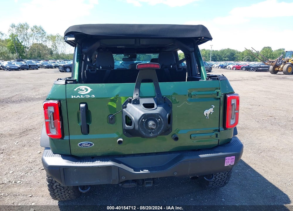 2022 FORD BRONCO VIN: 1FMEE5DP1NLB85849