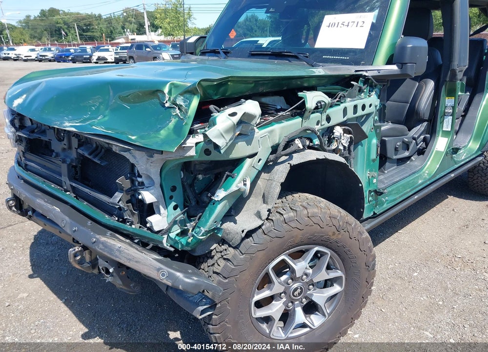 2022 FORD BRONCO VIN: 1FMEE5DP1NLB85849