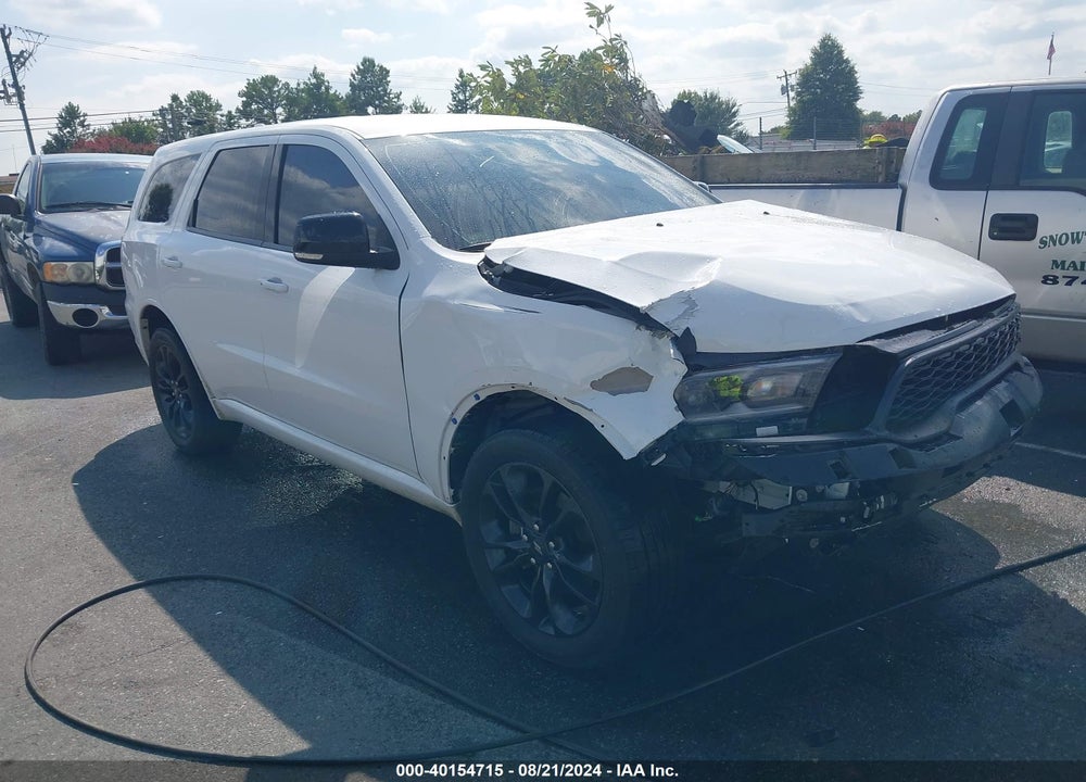 2021 DODGE DURANGO GT PLUS AWD VIN: 1C4RDJDG3MC658960
