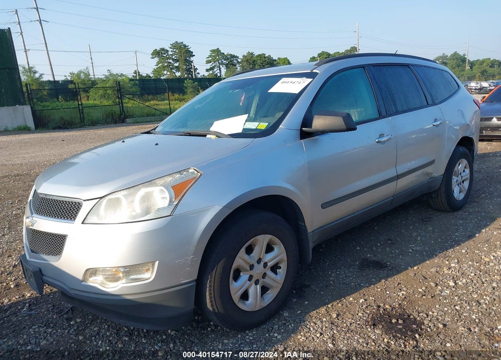 2011 CHEVROLET TRAVERSE LS VIN: 1GNKRFED3BJ405190