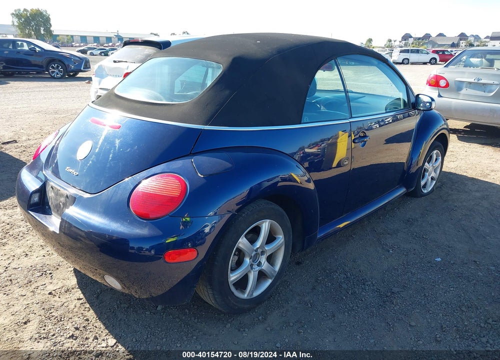 2005 VOLKSWAGEN NEW BEETLE GLS 1.8T VIN: 3VWCD31YX5M301965