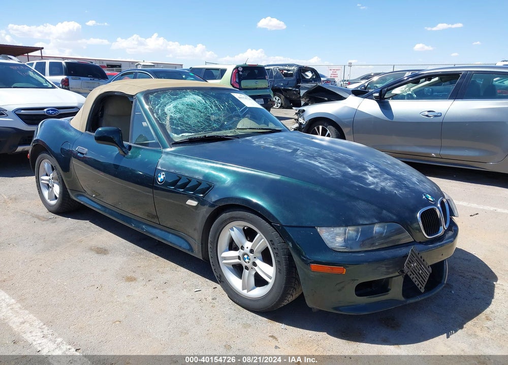2000 BMW Z3 2.3 VIN: 4USCH9345YLF86596