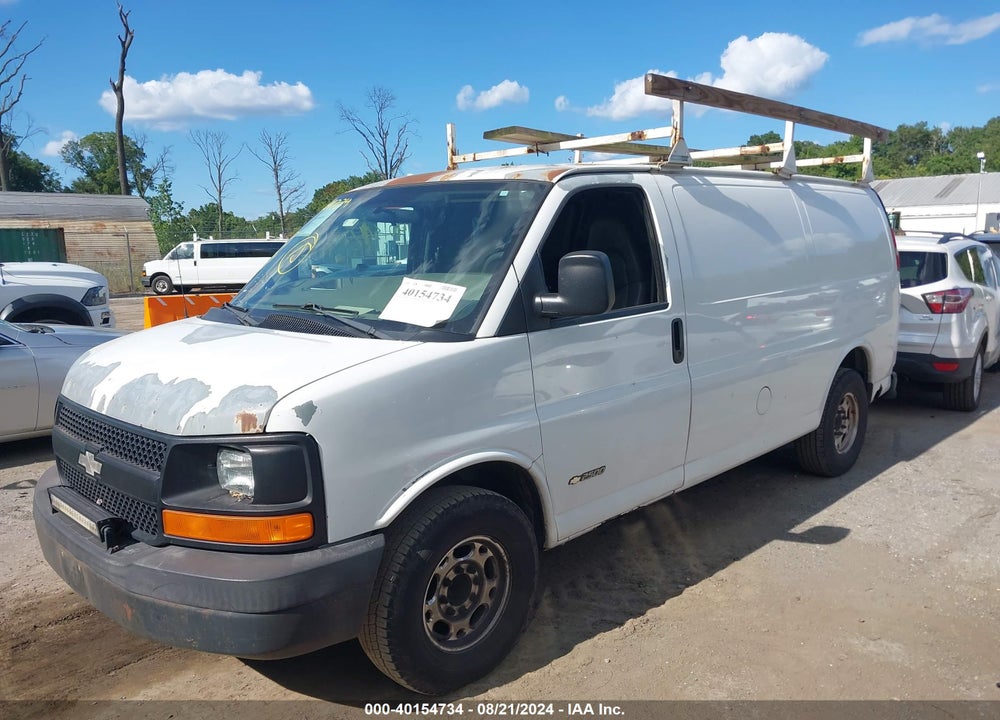 2006 CHEVROLET EXPRESS WORK VAN VIN: 1GCGG25U561142722