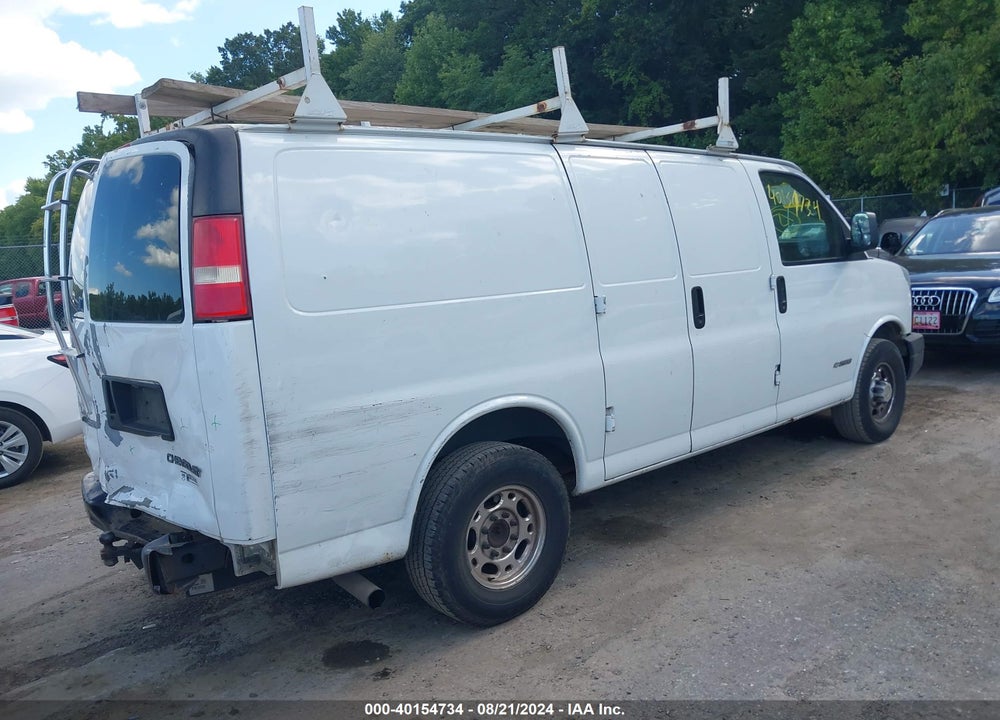 2006 CHEVROLET EXPRESS WORK VAN VIN: 1GCGG25U561142722