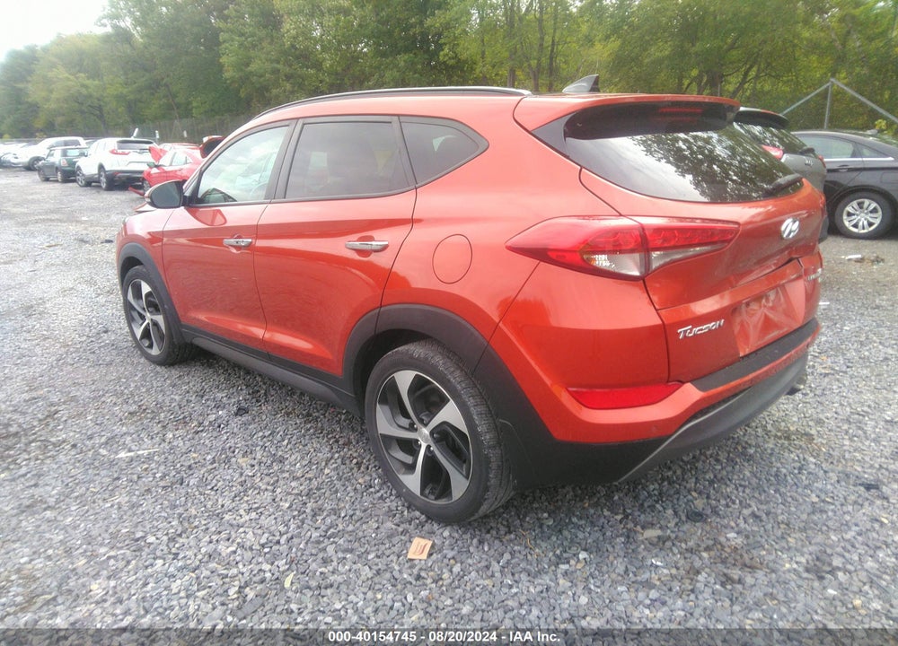 2016 HYUNDAI TUCSON LIMITED VIN: KM8J3CA27GU214088