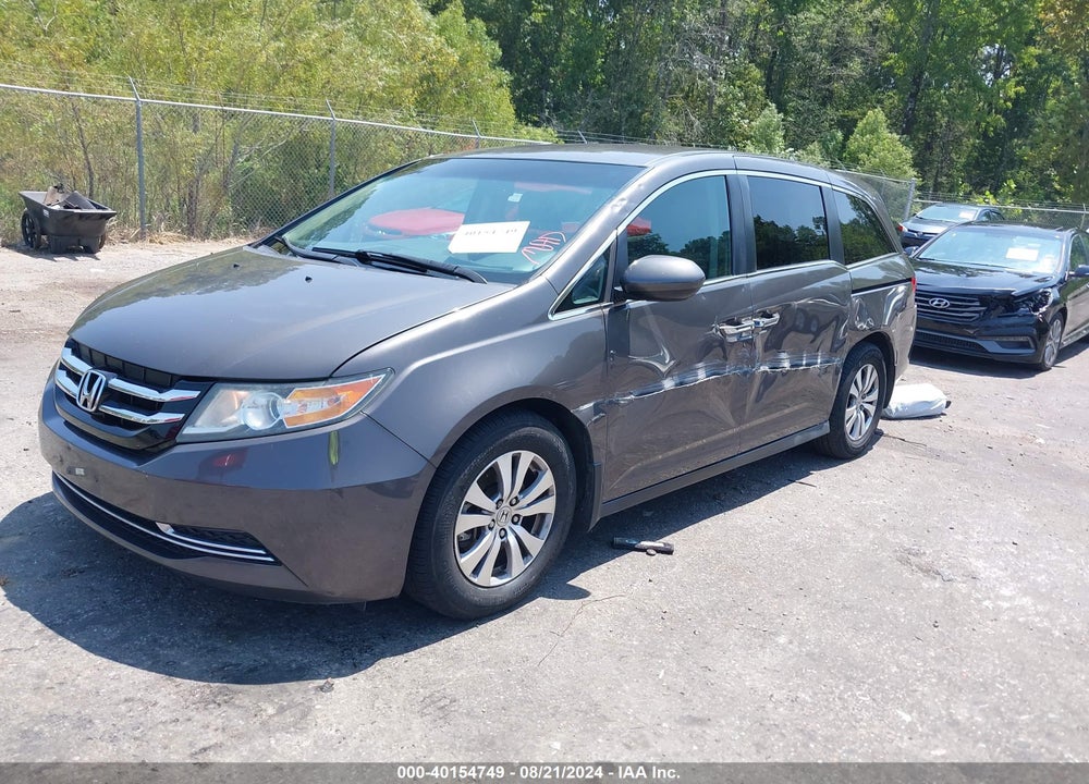2016 HONDA ODYSSEY EX VIN: 5FNRL5H49GB109295