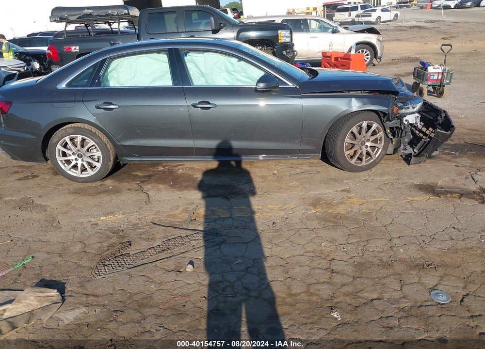 2021 AUDI A4 PREMIUM 40 TFSI QUATTRO S TRONIC VIN: WAUABAF47MA087343