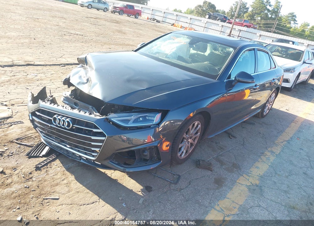 2021 AUDI A4 PREMIUM 40 TFSI QUATTRO S TRONIC VIN: WAUABAF47MA087343