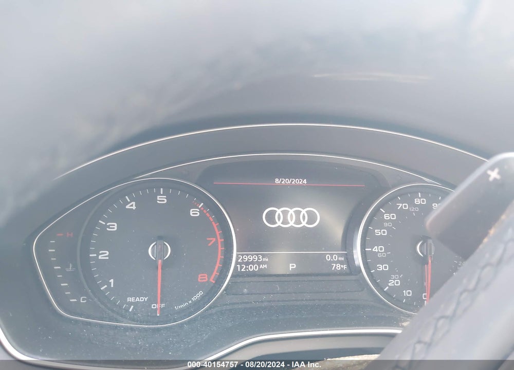 2021 AUDI A4 PREMIUM 40 TFSI QUATTRO S TRONIC VIN: WAUABAF47MA087343