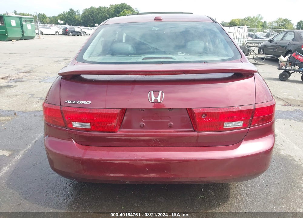 2005 HONDA ACCORD VIN: 1HGCM56725A119190