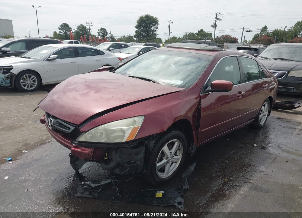 2005 HONDA ACCORD VIN: 1HGCM56725A119190