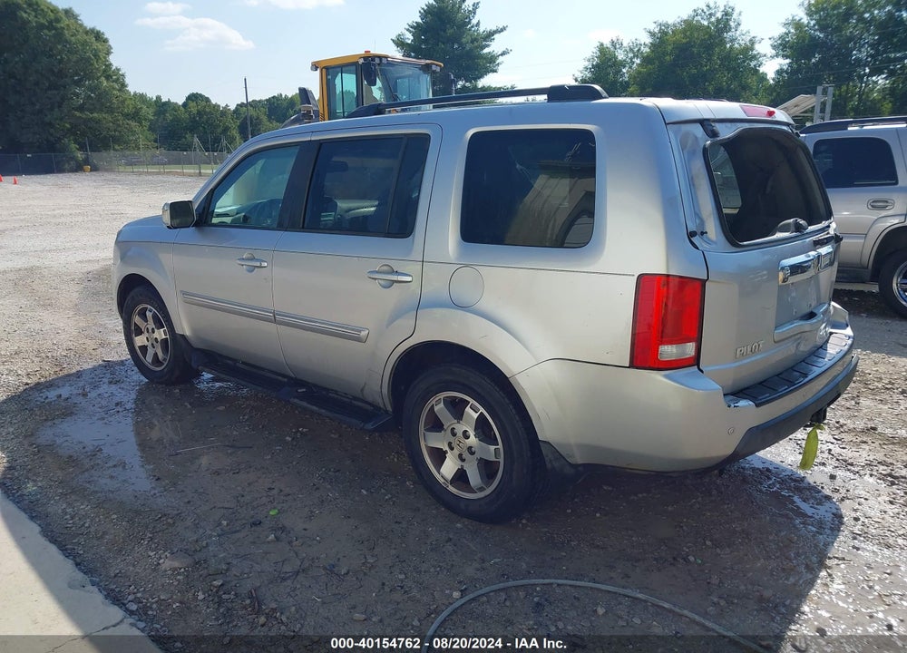 2010 HONDA PILOT TOURING VIN: 5FNYF3H92AB007539