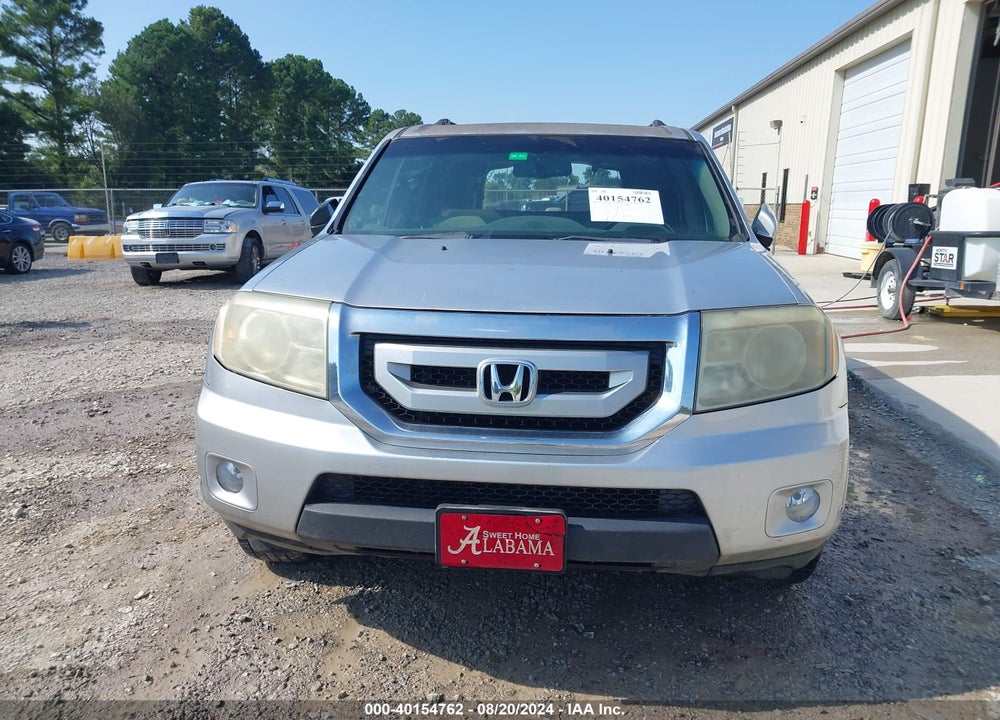 2010 HONDA PILOT TOURING VIN: 5FNYF3H92AB007539