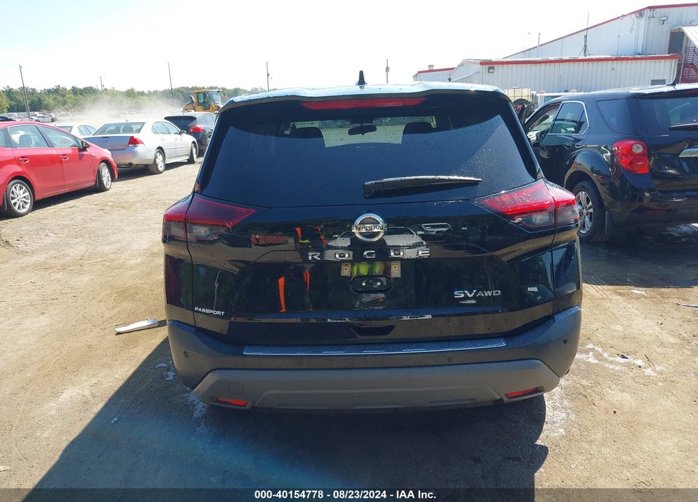 2021 NISSAN ROGUE SV INTELLIGENT AWD VIN: 5N1AT3BBXMC741235