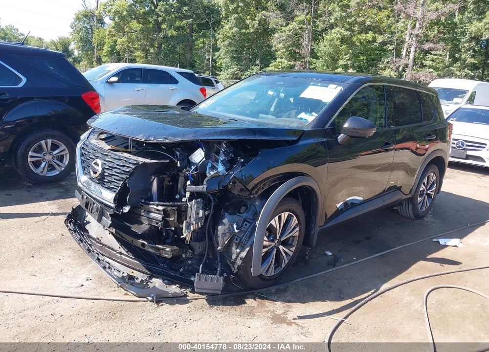 2021 NISSAN ROGUE SV INTELLIGENT AWD VIN: 5N1AT3BBXMC741235